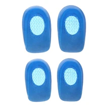 Новинка; обувь полупальцы на каблуке синего цвета с гелевыми массажными стельками, поддерживающими подушку; Новинка года; модный бренд; S/L