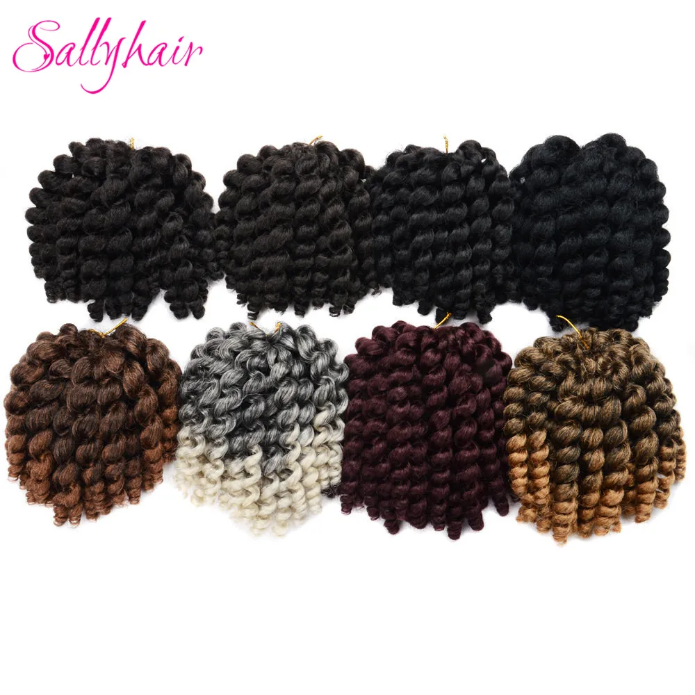 Wand curl Crochet Braids Hair Extension Havana Mambo Twist Braids (59)