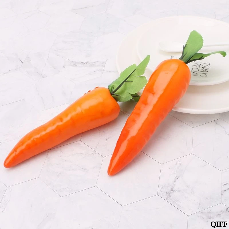 Прямая поставка и Реалистичная искусственная морковь имитация поддельные овощи реквизит для фотосессии Детская обучающая игрушка APR29