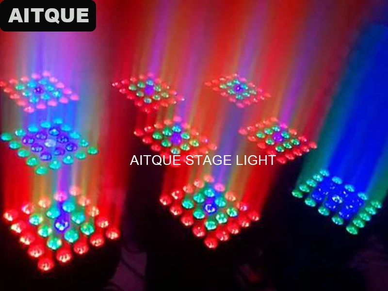 

10pcs Dj lighting equipment matrix beam led 25x10w quad moving head beam moving head led 4in1 rgbw