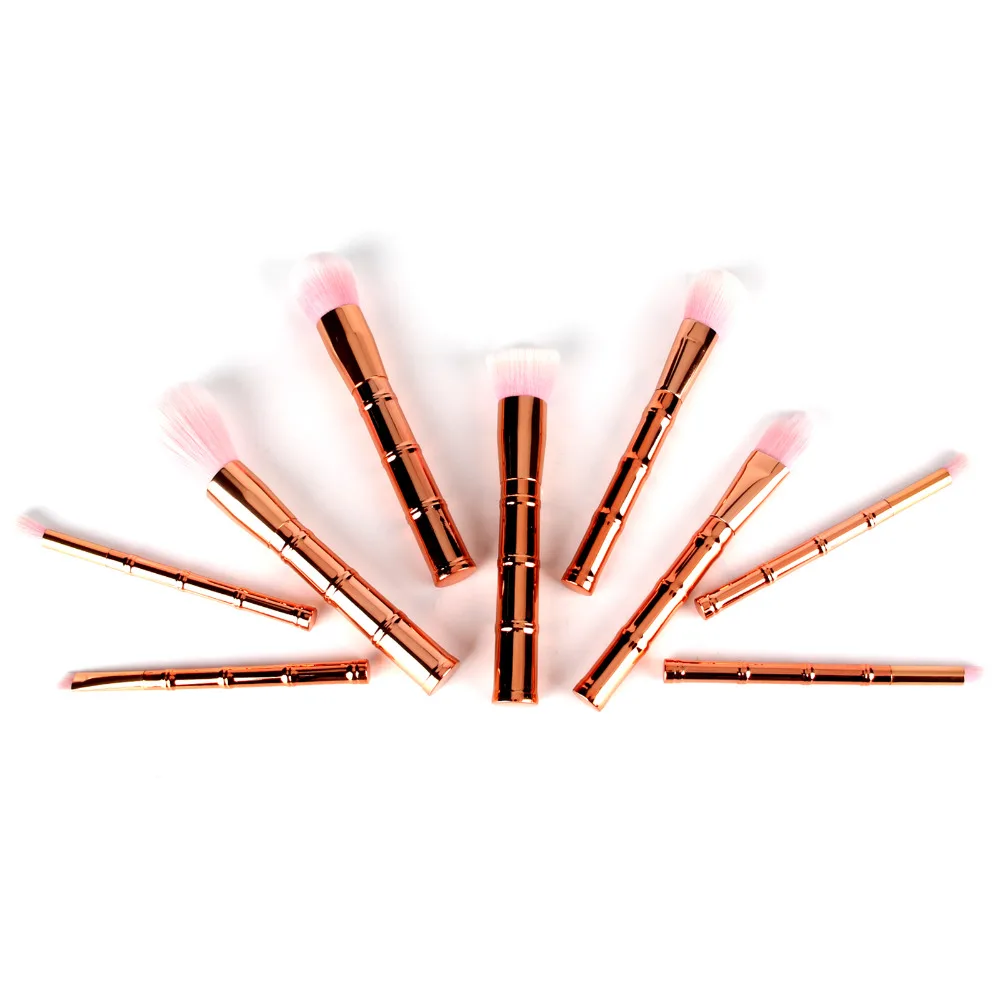 9pcs Professional Makeup Brushes Set For Face Brushes Eyeshadow Eyeliner Eyebrow Smudge Blending Contour Cosmetics Tools Kit (8)