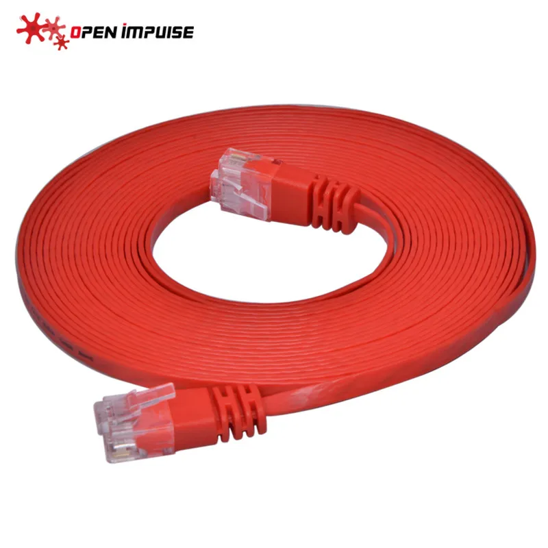 Networking Accessories CAT6E LAN Network Cable 5m Color : Color3 Length