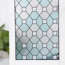 HOHOFILM 92 см* 300 см 2D статическая декоративная Тонировка окон Наклейка на стекло, окно водонепроницаемое статическое стекло Декор окна