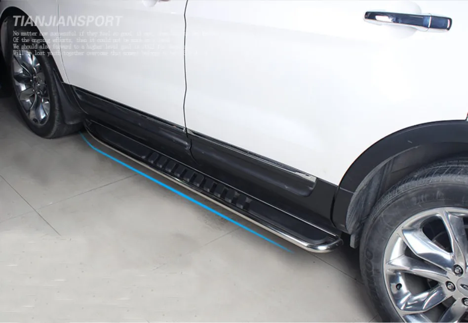 Для Ford Explorer Авто ходовые доски боковые шаг бар педали высокого качества дизайн Nerf баров