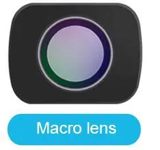 Опционально DJI OSMO карманный фильтр объектива камеры Макро/широкоугольный/Рыбий глаз объектив OSMO Карманный ручной карданный аксессуары - Цвет: Серый