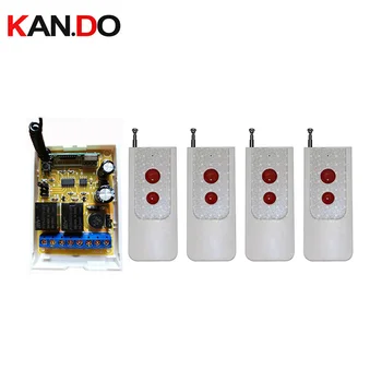 

DC12V DC24V 2CH 1000m Long Range Wireless RF Remote Control Switch Transmitter+Receiver for Appliances Gate Garage Door window