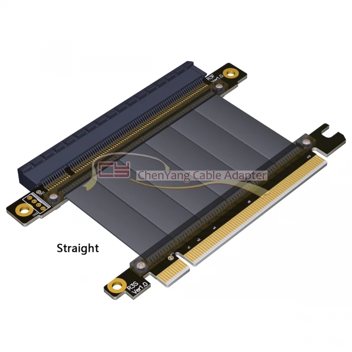16x Riser To PCI-E Gen3.0 16x кабель 10 см 20 см 50 см PCI-Express PCI-E X16 удлинитель прямоугольный локоть дизайн