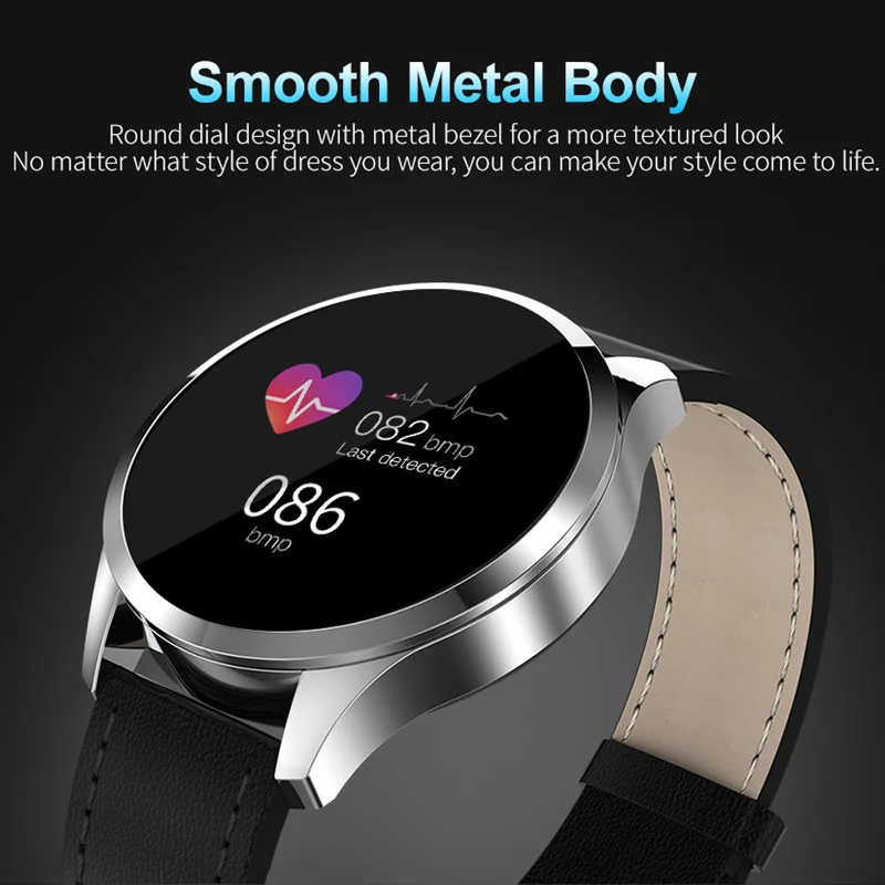 Men Smart Watch Big Screen Heart Rate Blood Pressure Bracelet Sleep Female Physiological Cycle Alarm Water Drink Reminder