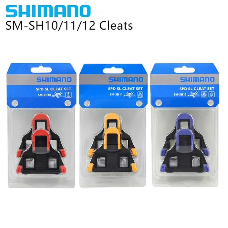 

Shimano Spd Sl Grampo Set Sm Sh10 Sh11 Sh12 Bicycle Set Self -lock Float Pedal Plate Pedals Deceive