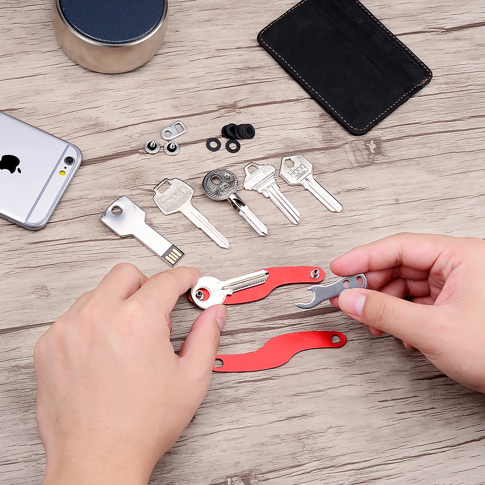 Smart Key Holder Organizer Key Wallet