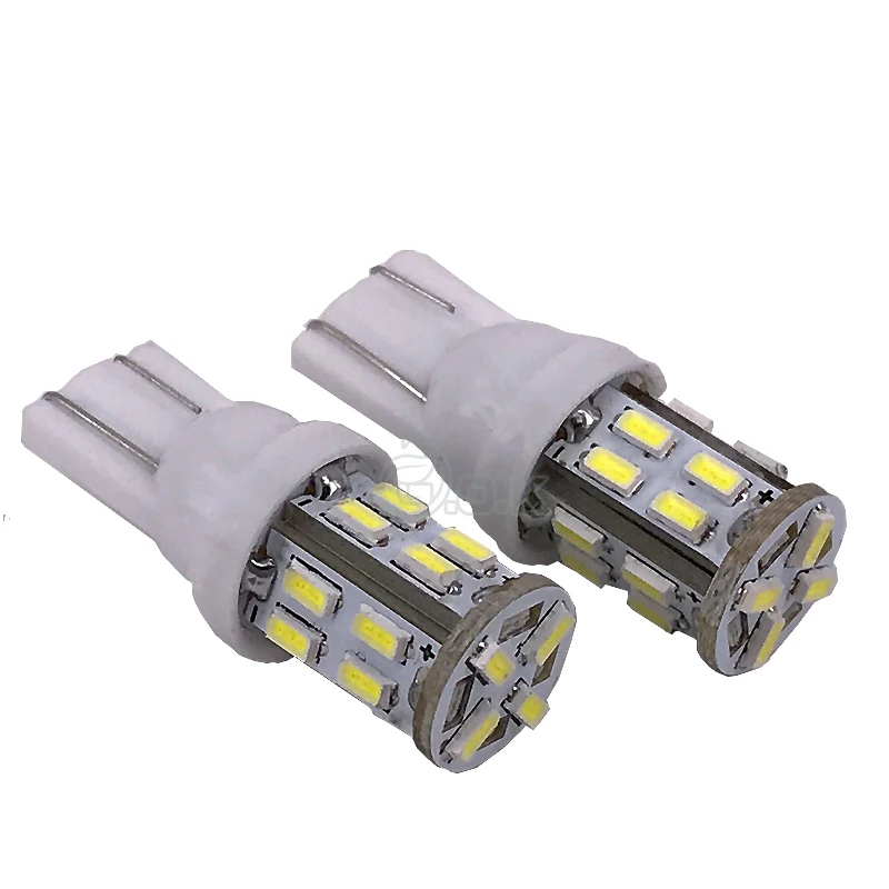 30 шт./лот T10 СВЕТОДИОДНАЯ лента smd 194 168 192 w5w led 3014 smd t10 20led Авто светодиодное освещение автомобиля t10 габаритные лампы t10 Клин лампы