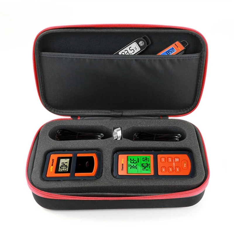 Жесткий Чехол для Thermopro Tp20/Tp08S/Tp07 беспроводной дистанционный цифровой термометр для пищевых продуктов, сетчатый карман для аксессуаров