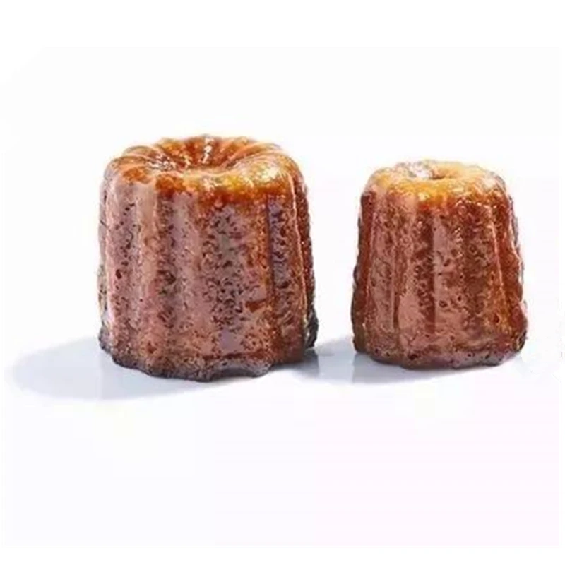 2 шт./компл. формы Canneles силиконовые формы для торта 8 caivty+ 18 полости антипригарные Инструменты для выпечки французский десерт инструмент