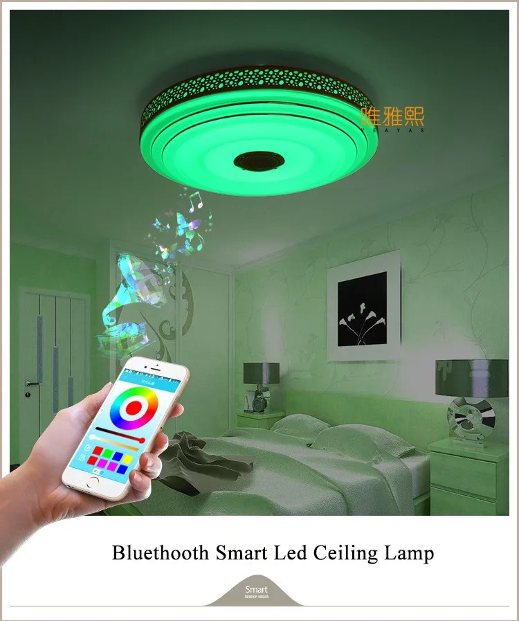 bluetooth music led ceiling lights YH-616 (5)_A