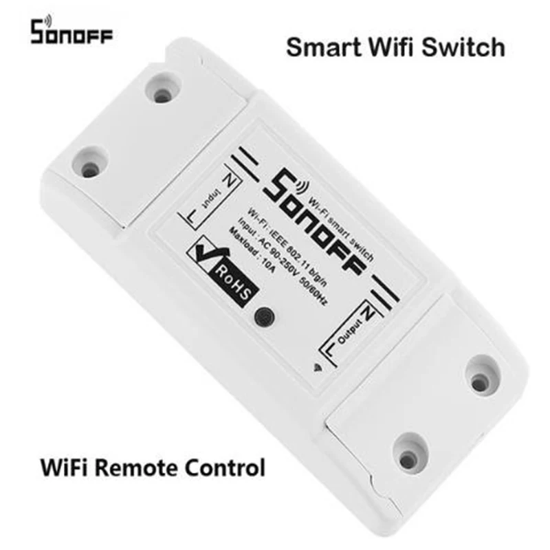 Модули для автоматизации умного дома Sonoff T1 EU 2C Diy Беспроводной Таймер Wifi переключатель, Sonoff S20 разъем, Sonoff Basic R3, Sonoff Mini