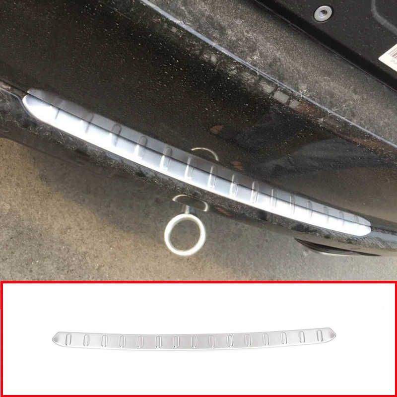 

Stainless Steel Outside Rear Bumper Protection Sill Plate Trim For Land Rover Range Rover Sport 2014-2018 Car Accessory