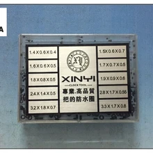 1 компл. Универсальный Корона прокладка уплотнительное кольцо ассортимент из Размеры 1.4~ 3.3 мм для ремонта часов