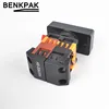 Interruptor de botón iluminado de encendido y apagado con lámpara, tamaño de montaje de 22mm, 12V, 220V ► Foto 3/4