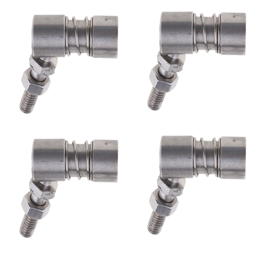 

4 Pcs Boat Throttle Ball Joint Stainless Steel Grade 304 Control Cable Throttle Ball Joint Boat Parts