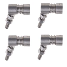 4 Pcs Boat Throttle Ball Joint Stainless Steel Grade 304 Control Cable Throttle Ball Joint Boat Parts excavator parts ex throttle control cable for hitachi direct manufacturer single cable