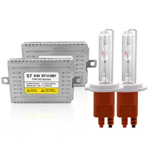 SKYJOYCE 70 Вт ДЛТ балласт Газоразрядная Лампа ксенон комплект Автомобиль Грузовик Лодка ксенон H1 H3 H7 H11 D2H HID лампы 4300 K 6000 K HID преобразователь 12 V 24 V комплект ксеноновых фар