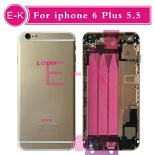 DHL 10Pcs Lot New Complete Full Middle Frame Chassis For iphone 6 plus 5 5 Housing
