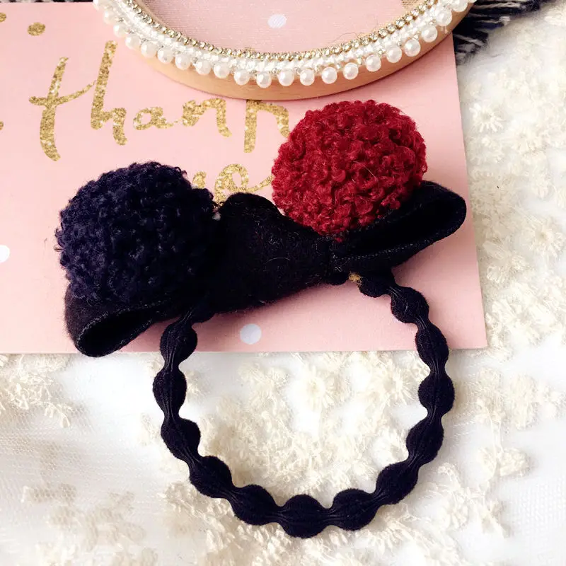 Korea Hair Accessories Colorful Ball Pearl Hair Ring Rubber Headband For Women Head Wear Hair Accessoires Hair Bows -c Korea Hair Accessories Colorful Ball Pearl Hair Ring Rubber Headband For Women Head Wear Hair Accessoires Hair Bows -c