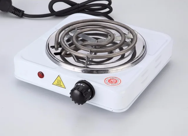 Mini Burner Kompor Listrik Panas Piring Dapur Portable Kopi Teh Air Mini Burner Kompor Listrik Panas Piring Dapur Portable Kopi Teh Air Heater Desain L