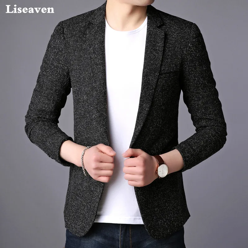 Aliexpress.com : Buy Liseaven Men Fashion Blazers Suit Jacket Male Suits&Blazers Masculine