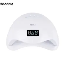 Bfaccia 48 Вт Сушилка для ногтей УФ светодиодный светильник для ногтей ЖК-дисплей 24 стиральная машина лампа для отверждения гель-лака Авто зондирование ногтей инструменты для маникюра