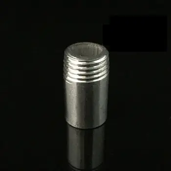 

3/8" Male BSP Single Head Thread Equal Polishing Pipe Fitting 304 Stainless Steel Hose Straight Connector for Water Tube