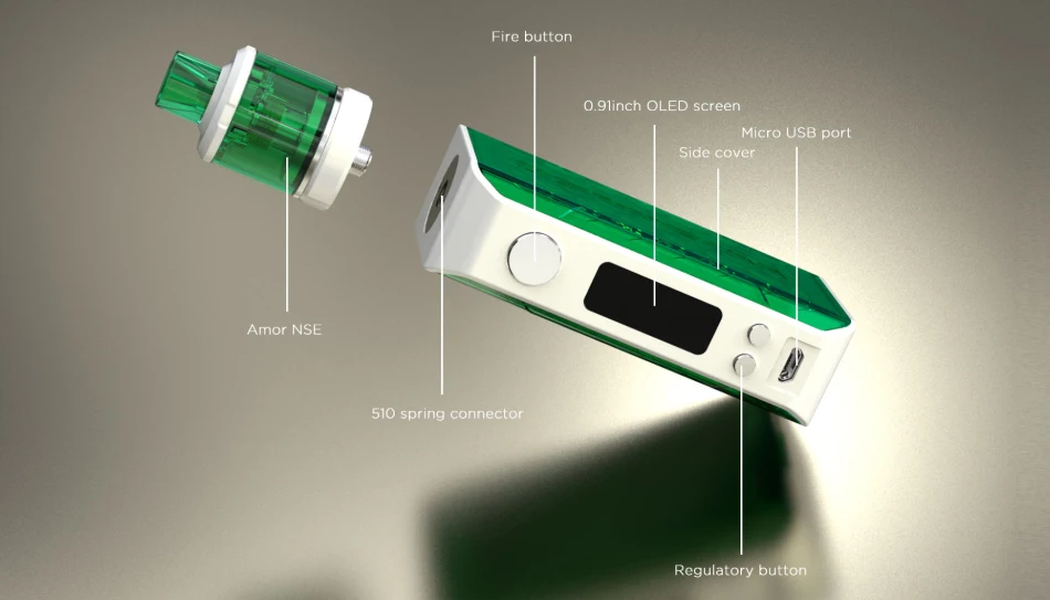 Wismec_SINUOUS_V200_Kit_Components