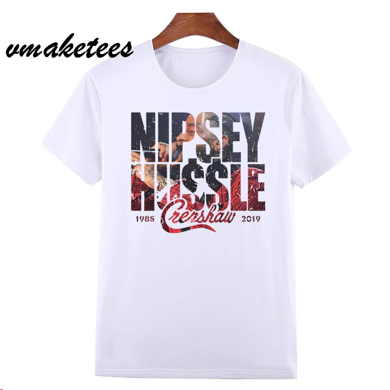 

Nipsey Hussle T Shirt Rapper Men/Women Classic T shirt Summer Short Sleeve Harajuku nipsey hussle tshirts HCP4571