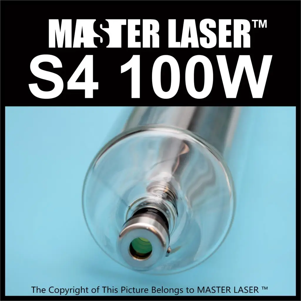 

New Generation Reci Laser Tube S4 100W Peak Power 130W Cutting Machine Replacement