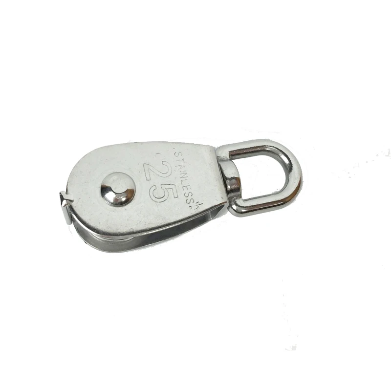 

M25 Heavy Duty Steel Single Wheel Swivel Lifting Rope Pulley Block