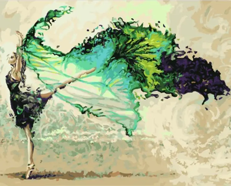 

2196 Ballet - DIY Paint By Numbers