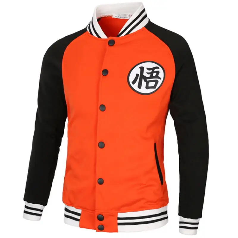 

Brand 2018 Hoodies Men Dragon Ball Coat Casual Male Jacket Moleton Masculino Slim Cotton Mens Sweatshirts Hip Hop XXXL