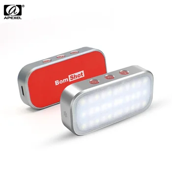 

Multi-functional Intelligent RGB LED Video Light Lamp Panel Adjustable Brightness Fill-in Light with 1/4 Inch Screw Hole AI Mode