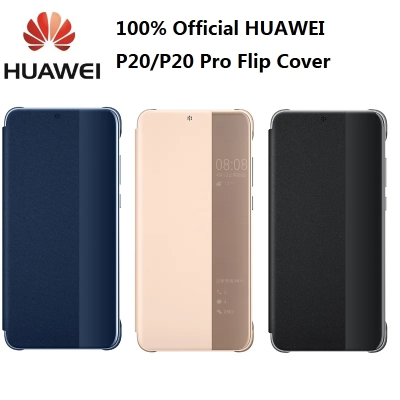 100% Official Original Huawei P20 Pro Case Wake Up/sleep Plating Mirror  Window Flip Cover For Huawei P20 Case Smart View Case - Mobile Phone Cases  & Covers - AliExpress