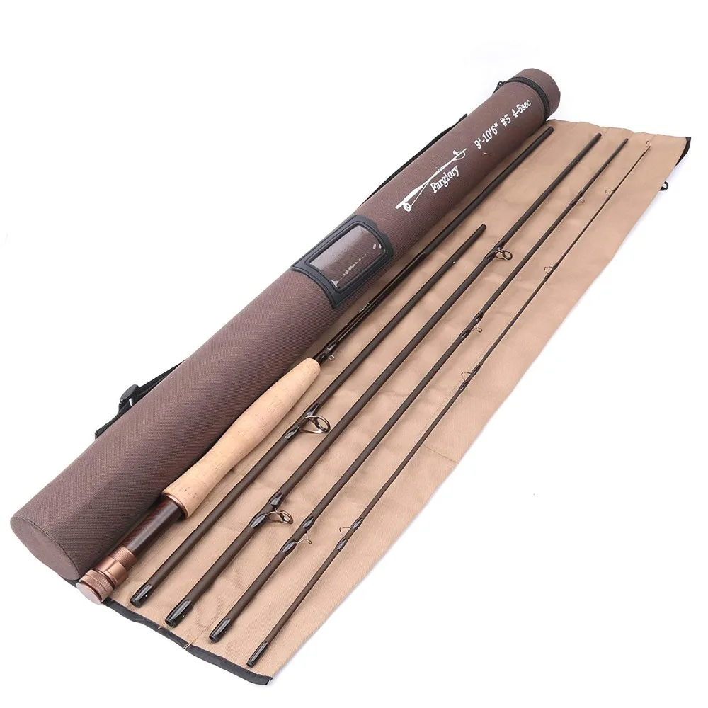 Vara de Pesca com Seção de Extensão Extra com Cordura Maxcatch Nymph Fly Tubo 9'-10666 96 6 -110 0 4-6 Sec 4in1 - 2in1 21 Cheap Varas de pescar