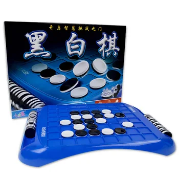 

Candice guo plastic toy Reversi Othello Board white black Chess game checkers Parent-child Family play baby birthday present set