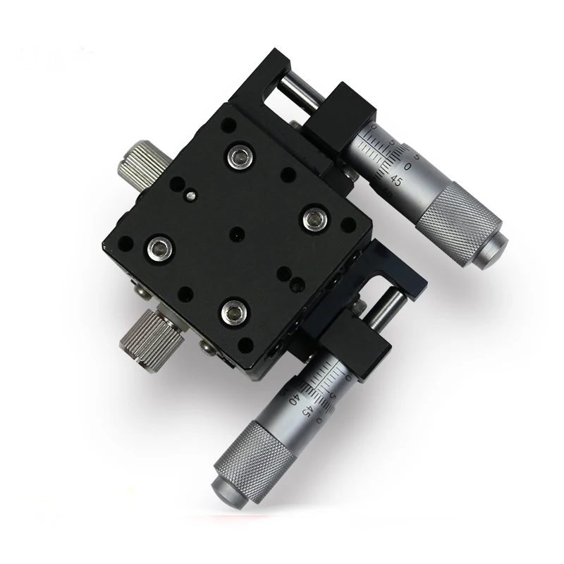 

Precision fine-tuning slide XY axis XY40-R-30 high-precision two-axis XY40*40 Cross-rail displacement, load: 29.4N (3kgf)