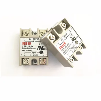 

solid state relay SSR-10DA SSR-25DA SSR-40DA 10A 25A 40A actually 3-32V DC TO 24-380V AC SSR 10DA 25DA 40DA