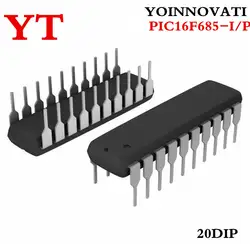 Бесплатная Доставка 10 шт./лот PIC16F685-I/P PIC16F685 MCU 8BIT 7KB FLASH DIP20 IC