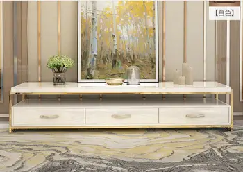 Natural glass Stainless steel TV Stand modern Living Room Home Furniture tv led monitor stand mueble tv cabinet mesa tv table led meubel painel para madeira soporte lemari meuble tele european wood table mueble monitor living room furniture tv stand