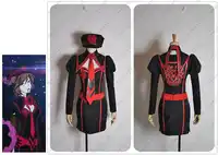 Vocaloid Meiko Eldest Big Sister Philosophy Of Love Cosplay Costume Sexy Black Tight Skirt Gloves Hat
