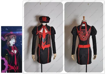

Vocaloid Meiko Eldest Big Sister Philosophy Of Love Cosplay Costume Sexy Black Tight Skirt Gloves Hat