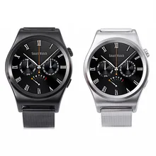 SmartWatch Edelstahl Band Smart Armband Uhr pulsmesser Schrittzähler Ursprüngliche Kühle X10 Bluetooth 4,0