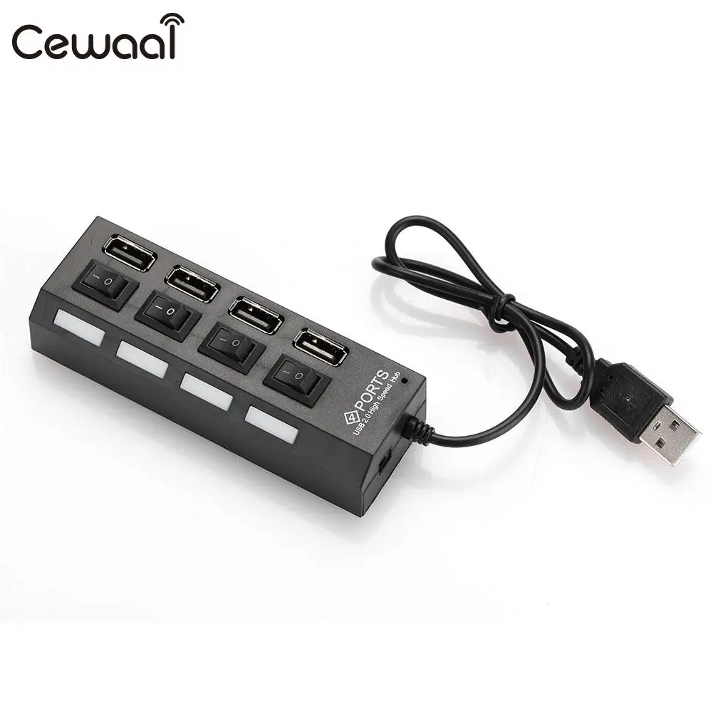 4 USB 3 0 Женский Порт высокоскоростной адаптер расширение компьютерный хаб ноутбук