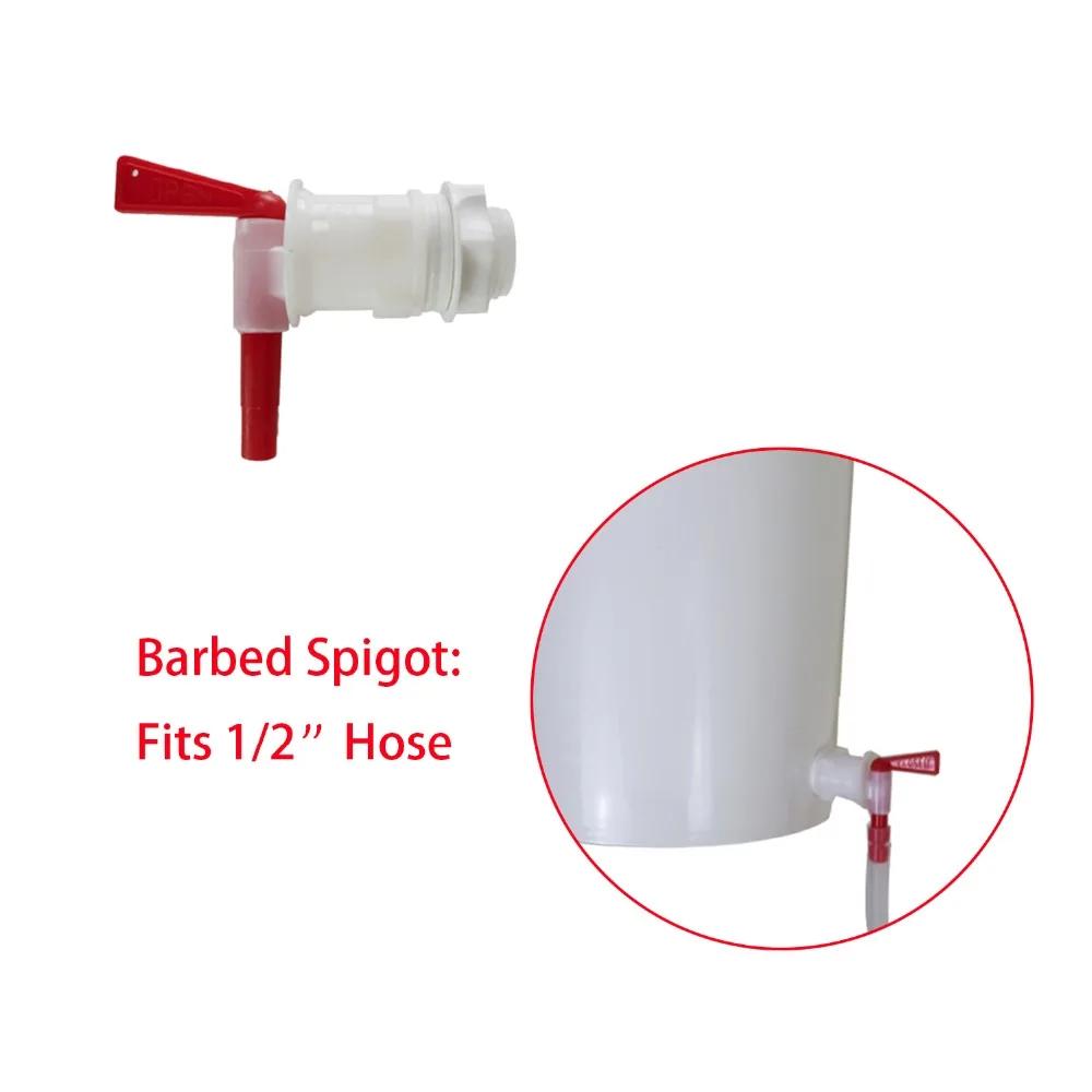 Варение пива розлива ведро пластик Spigot, пиво Замена крана Homebrew ведро для пива пластиковые Spigot, 3 шт./лот